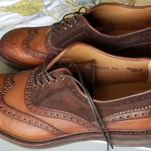 Antonio Maurizi Leather & Suede Wingtio Oxford